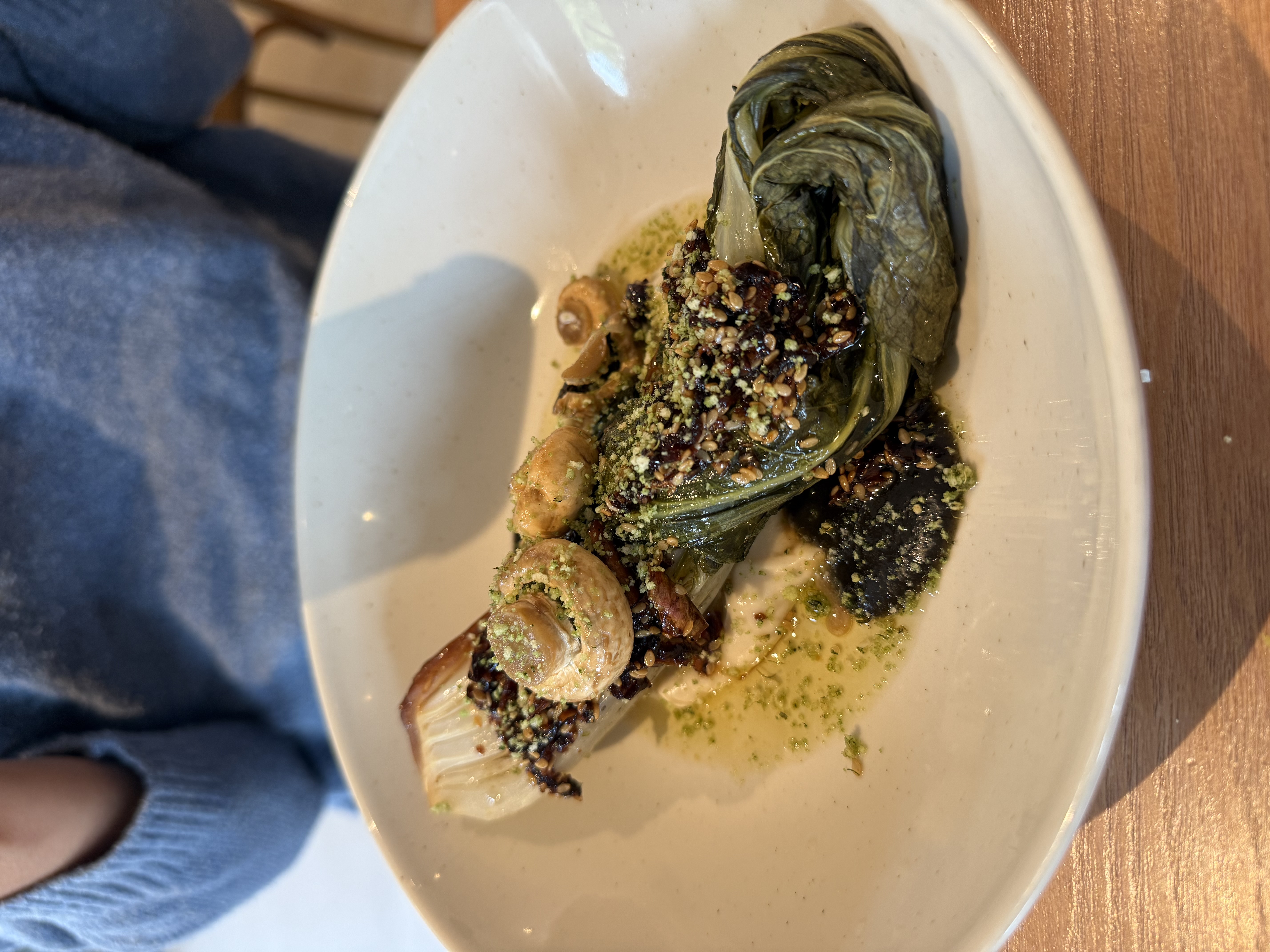 Une assiette de saison au Blossom Bistrot, à Vernon.